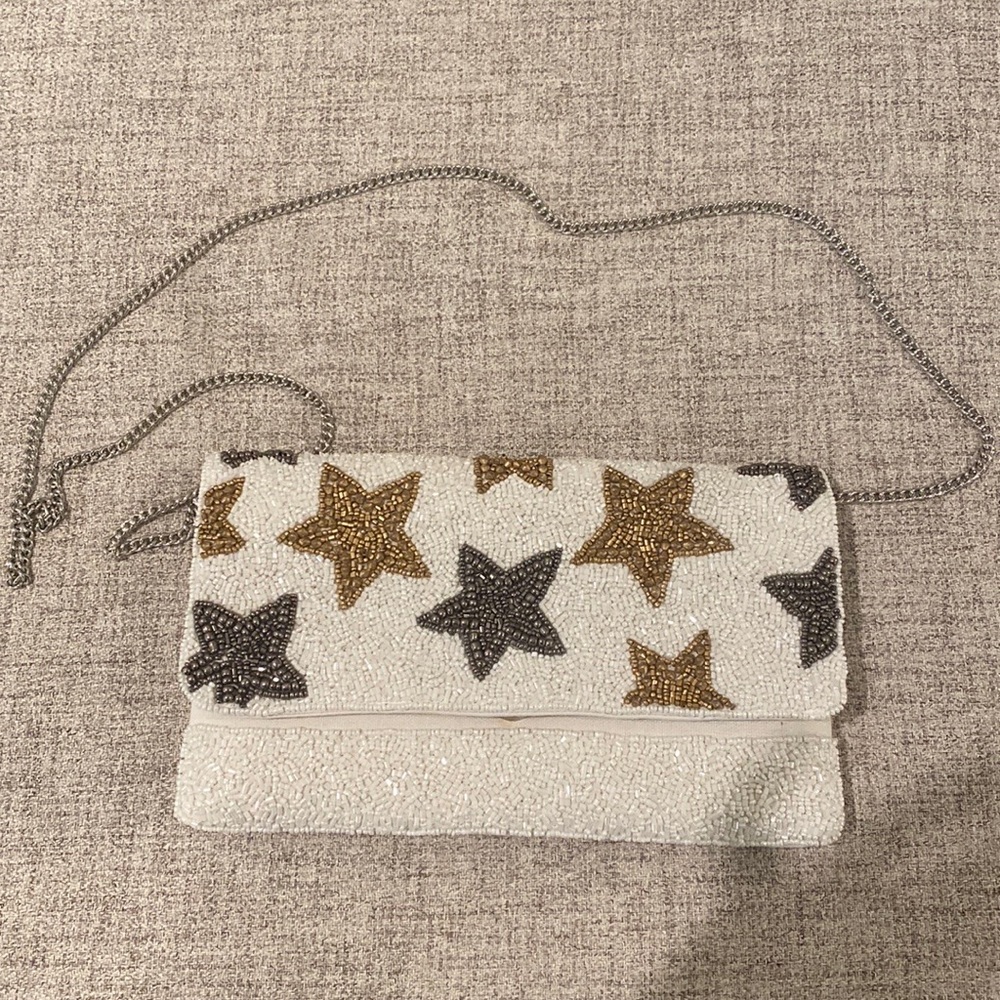 Beaded Star Purse